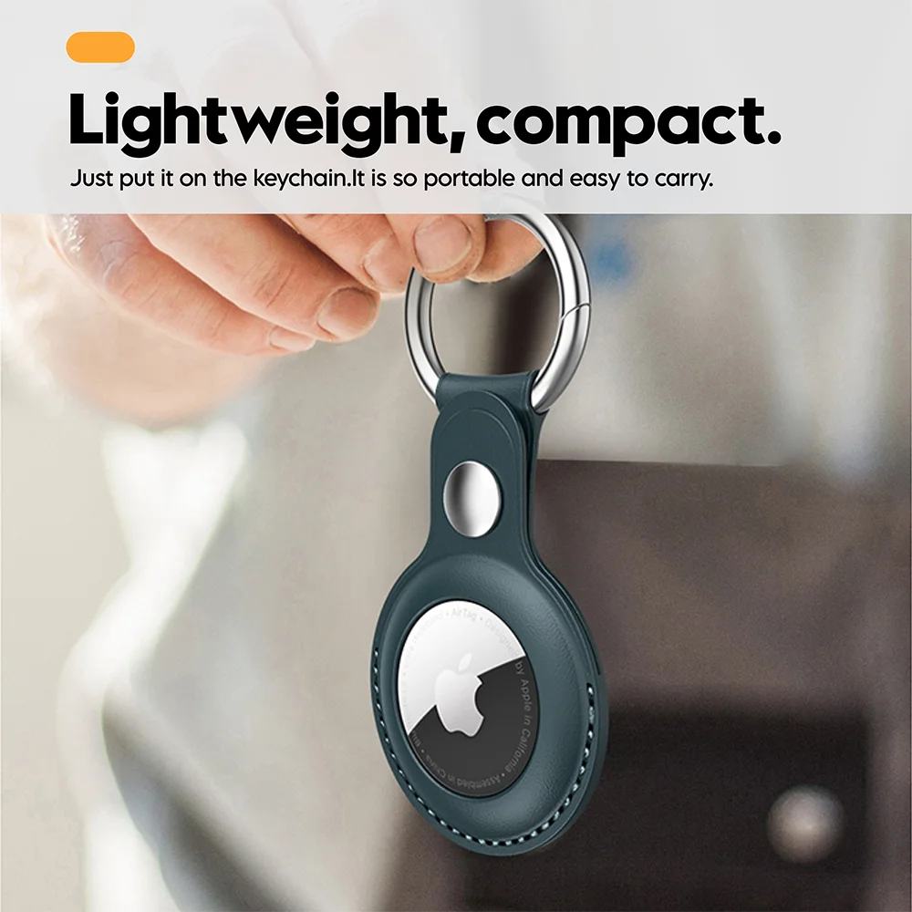 PU Leather Case for Apple Airtag