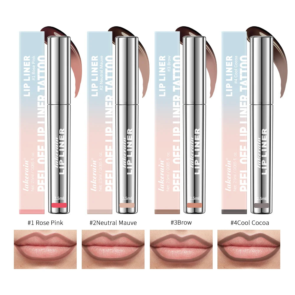 Waterproof Lip Liner Peel Off Tattoo Lipgloss Cosmetics
