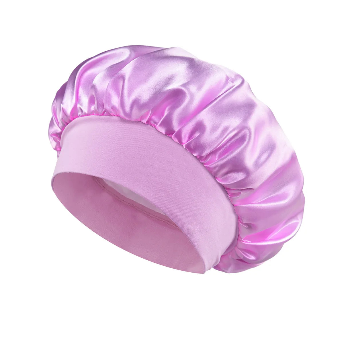1pcs Soft Silk Satin Lined Bonnet Large Satin Hair Household Bonnet