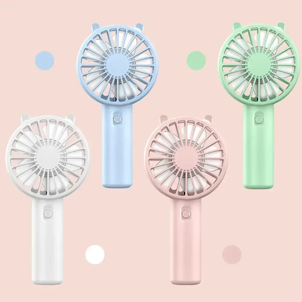 Portable Handheld Fan - USB Rechargeable