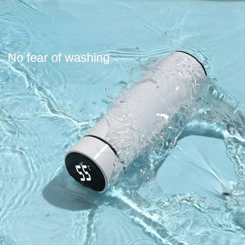 500ml Stainless Steel Thermos Bottle with Digital Temperature Display
