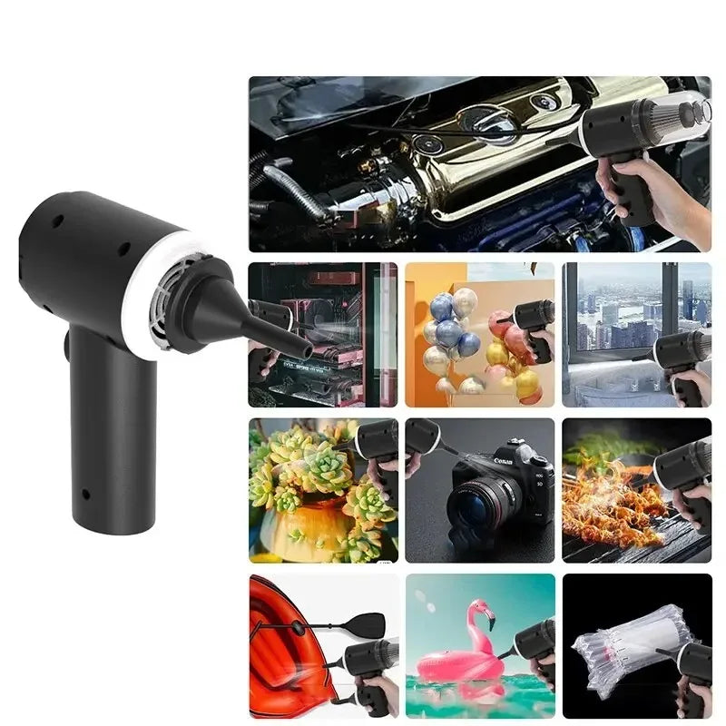 9000Pa USB Charging Portable Wireless Car Vacuum Cleaner