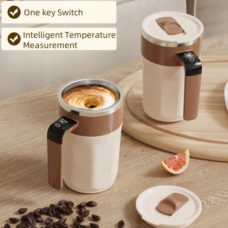 400ML Mixing Cup LED Temperature Display Coffee Cup