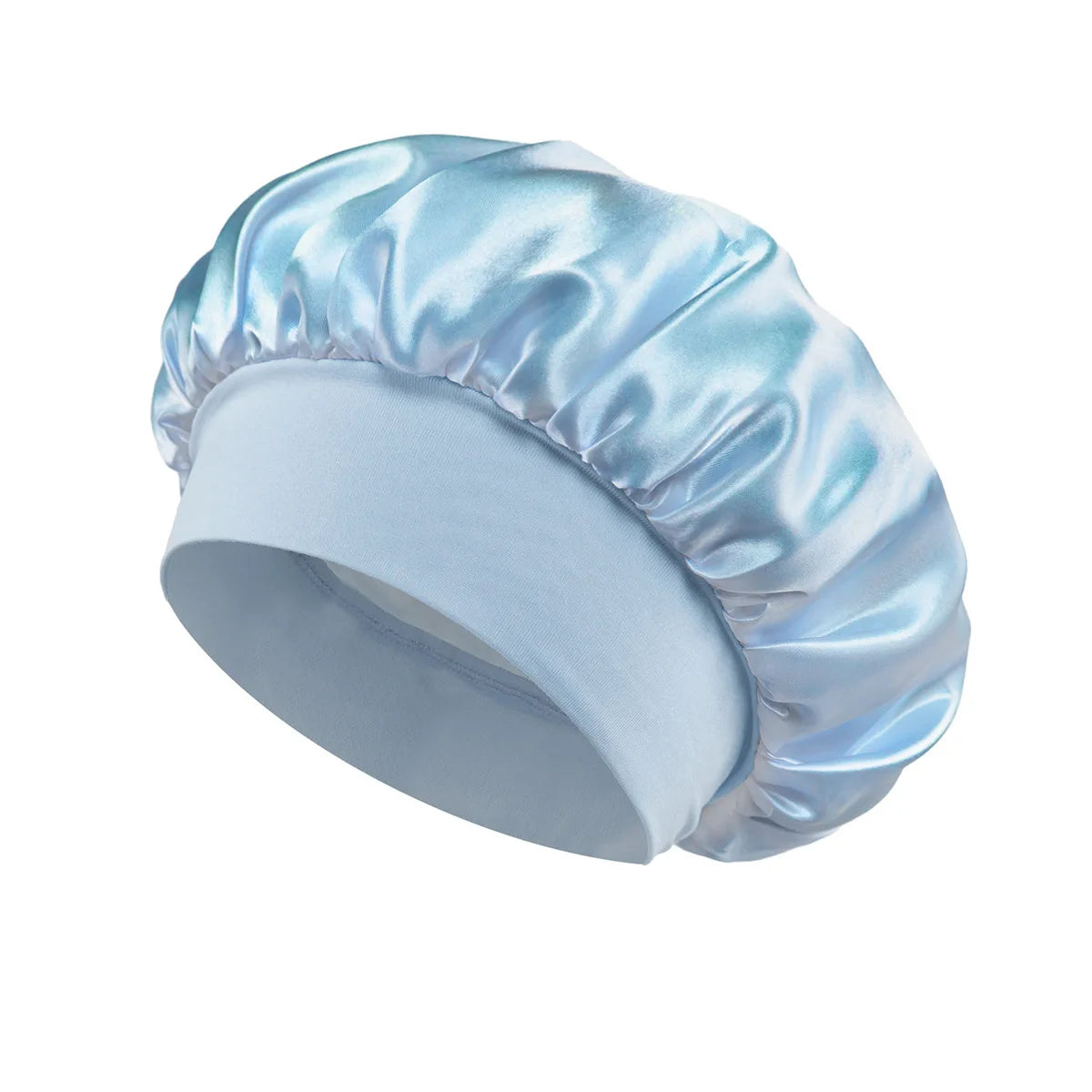1pcs Soft Silk Satin Lined Bonnet Large Satin Hair Household Bonnet