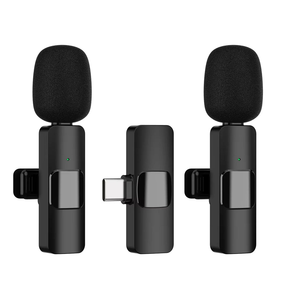 New Wireless Lavalier Portable Microphone For iPhone - Android