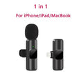 New Wireless Lavalier Portable Microphone For iPhone - Android