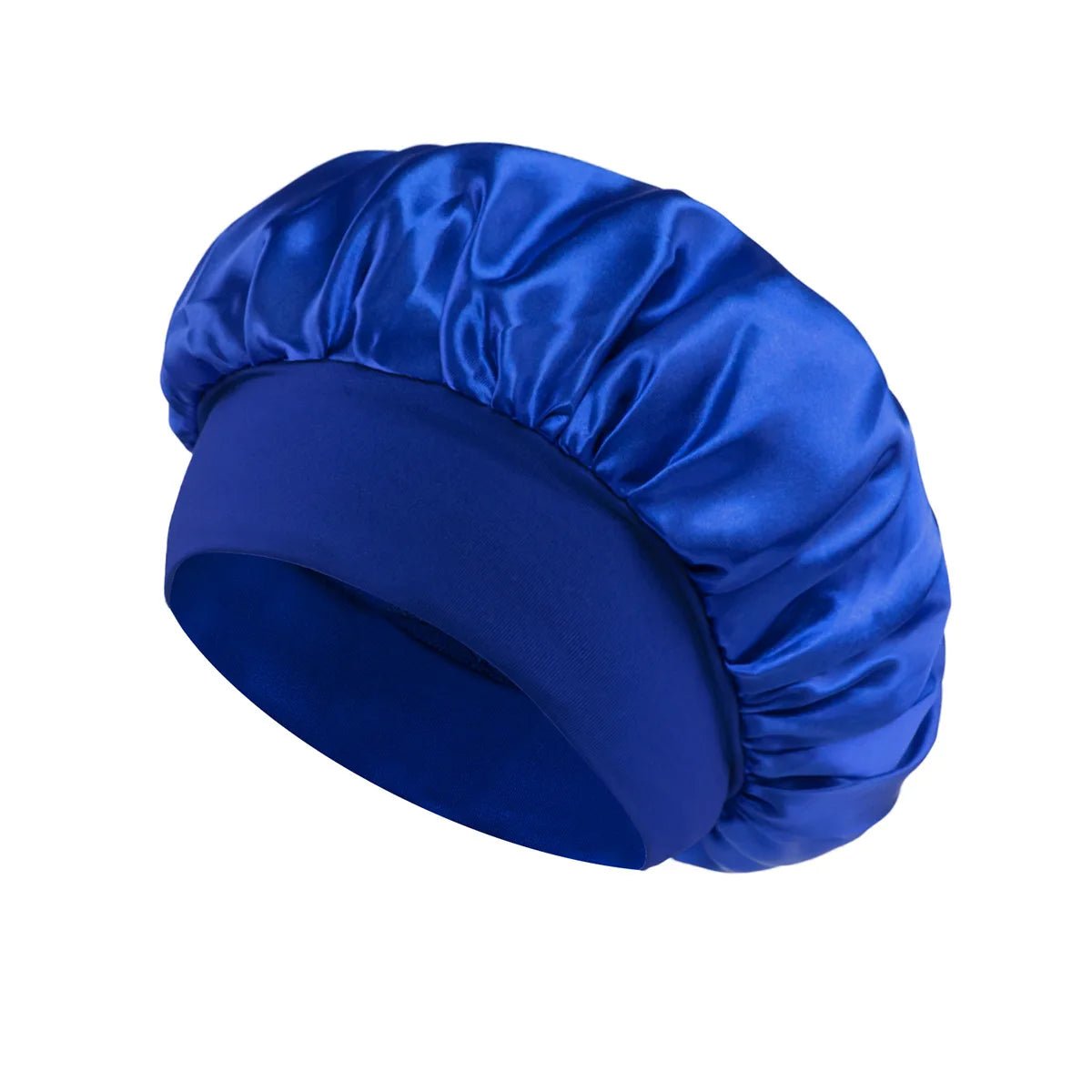1pcs Soft Silk Satin Lined Bonnet Large Satin Hair Household Bonnet
