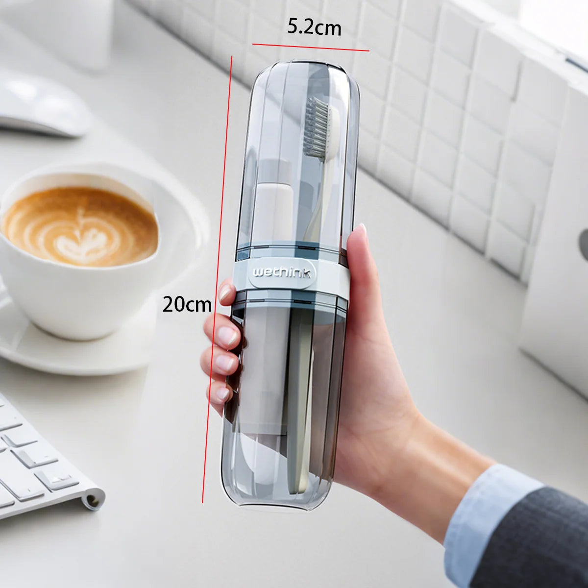 Portable Toothpaste - Toothbrush