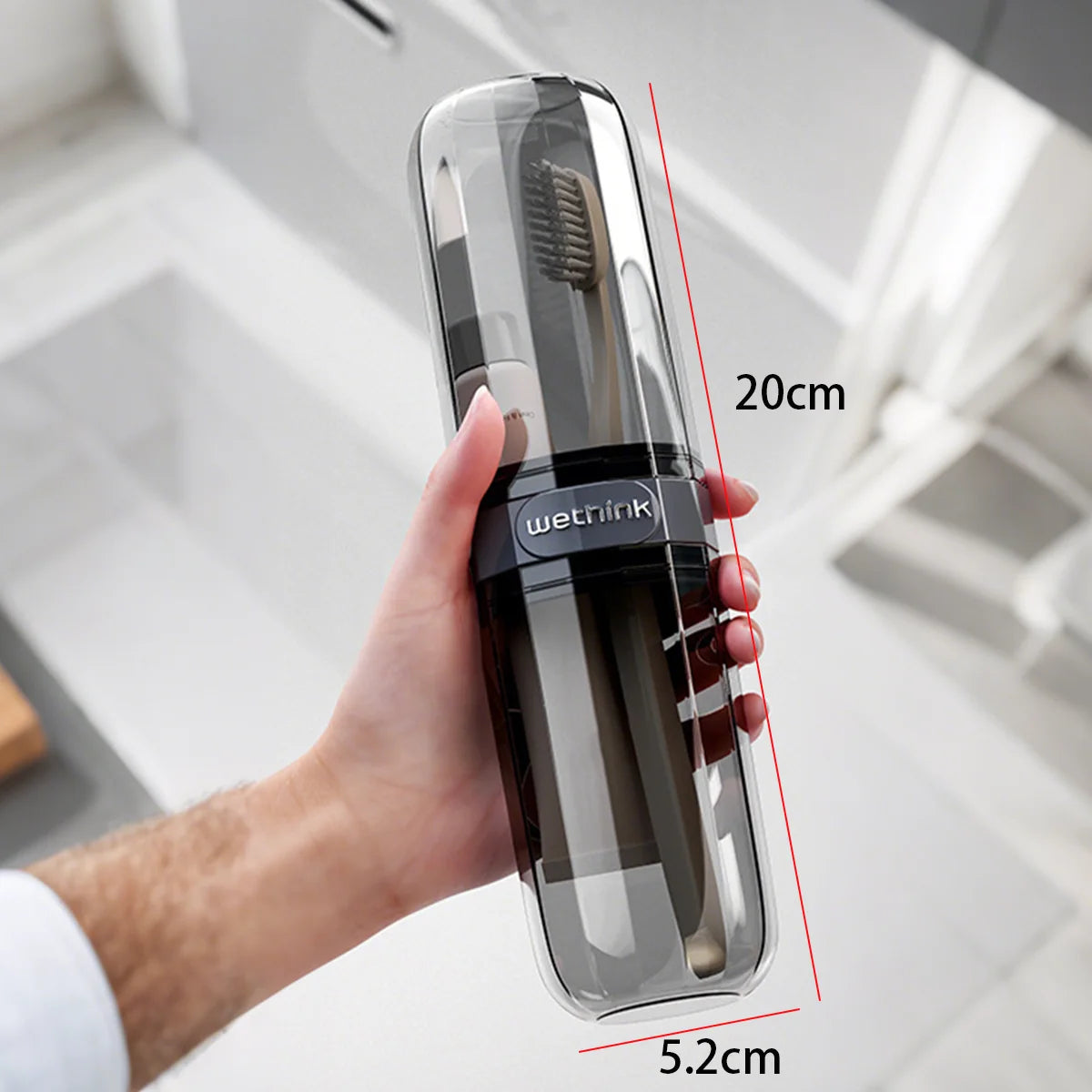 Portable Toothpaste - Toothbrush