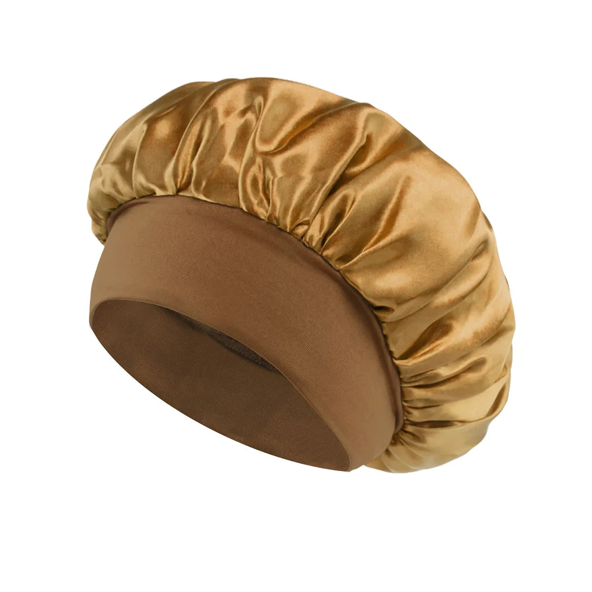 1pcs Soft Silk Satin Lined Bonnet Large Satin Hair Household Bonnet