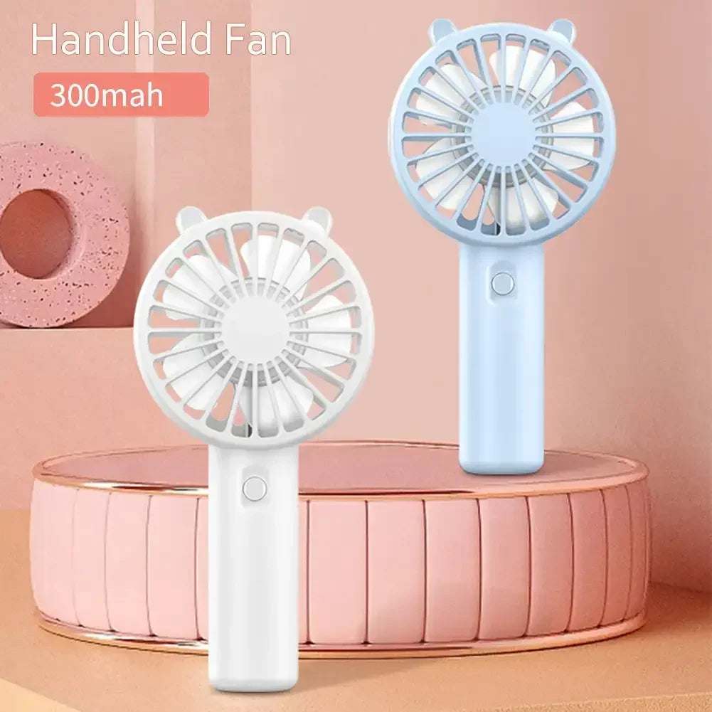 Portable Handheld Fan - USB Rechargeable