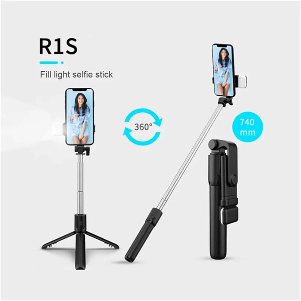 Portable Bluetooth Selfie Stick Tripod