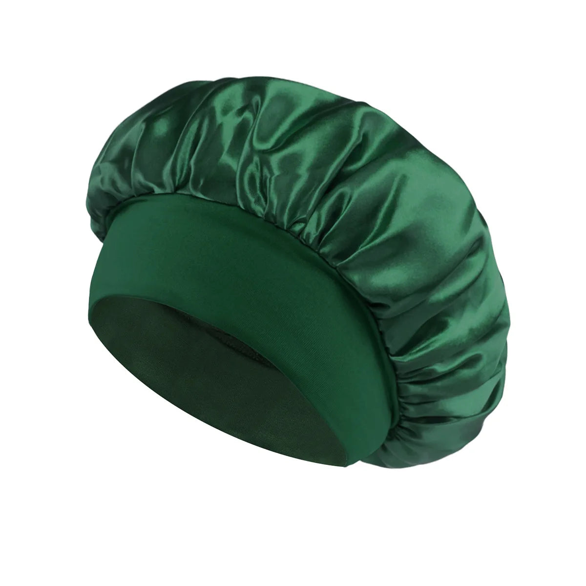 1pcs Soft Silk Satin Lined Bonnet Large Satin Hair Household Bonnet