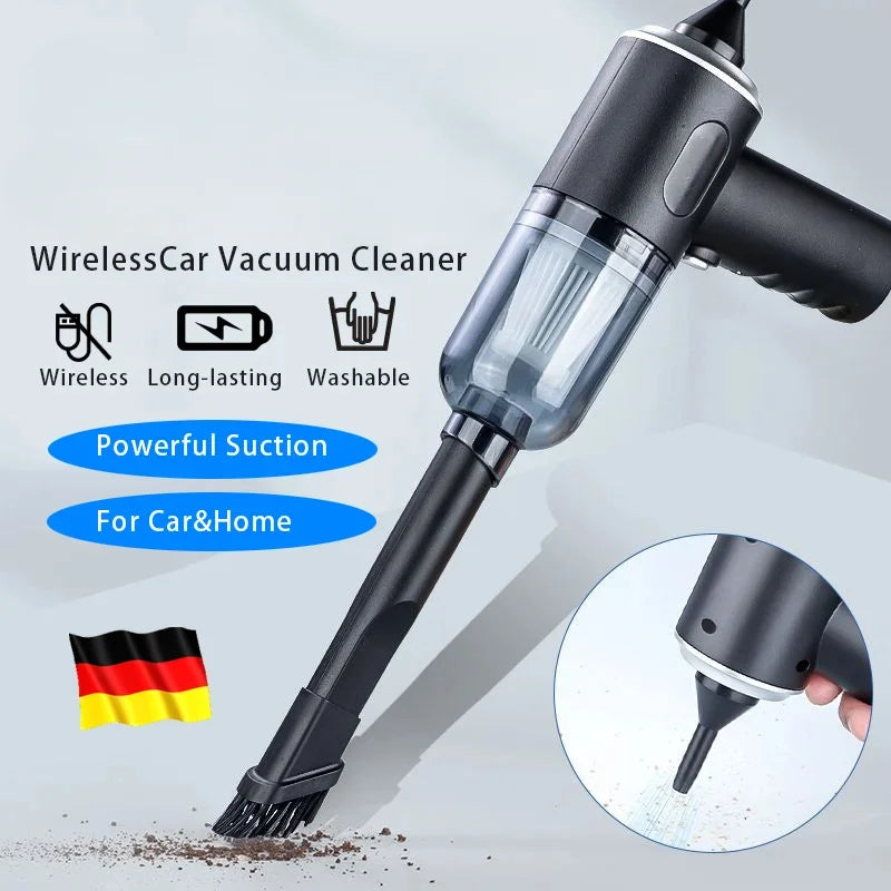 9000Pa USB Charging Portable Wireless Car Vacuum Cleaner