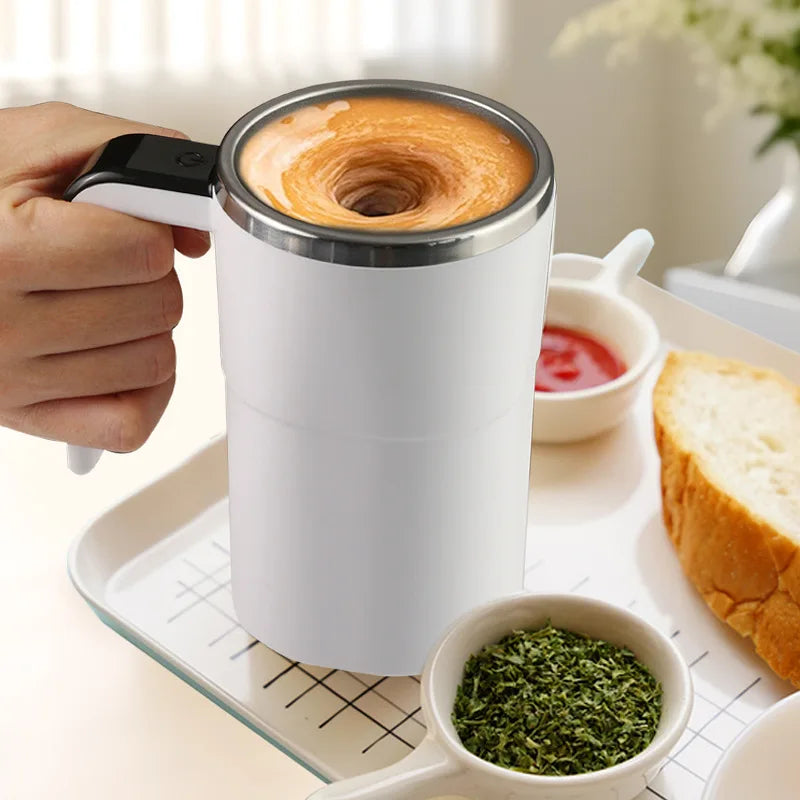 Automatic Magnetic Stirring Mug with Lid
