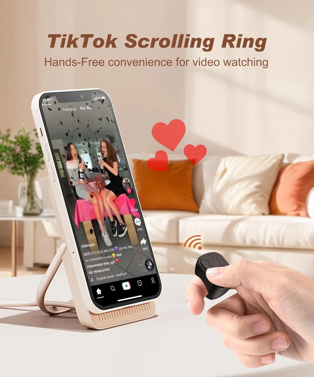 Tiktok - Instagram Scrolling Ring Control