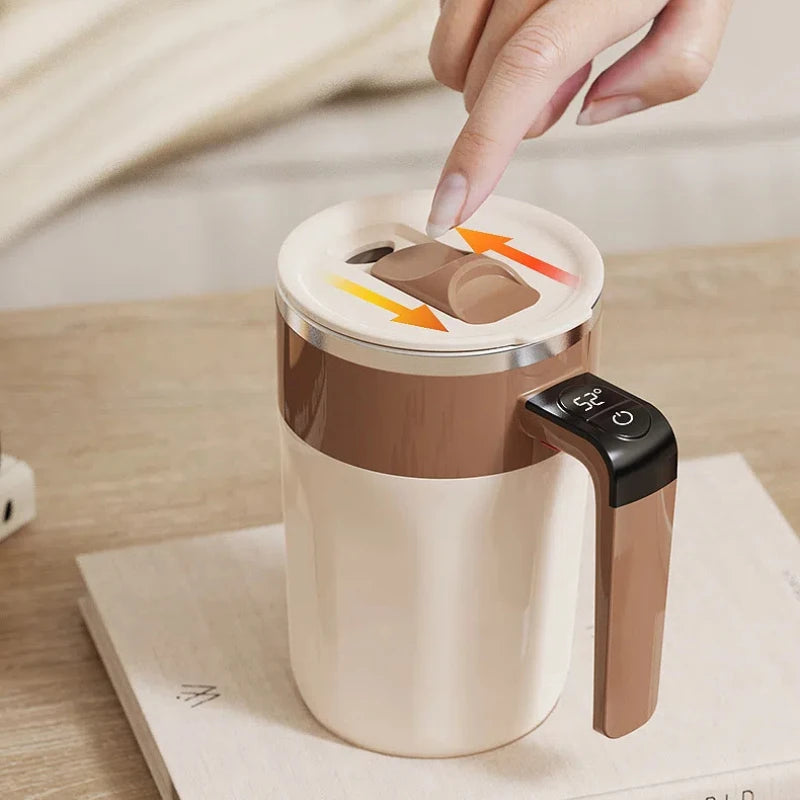 400ML Mixing Cup LED Temperature Display Coffee Cup