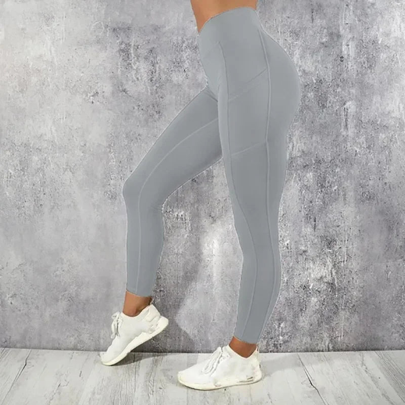 Women High Waist Tight Yoga - Jogging Fitness Leggings
