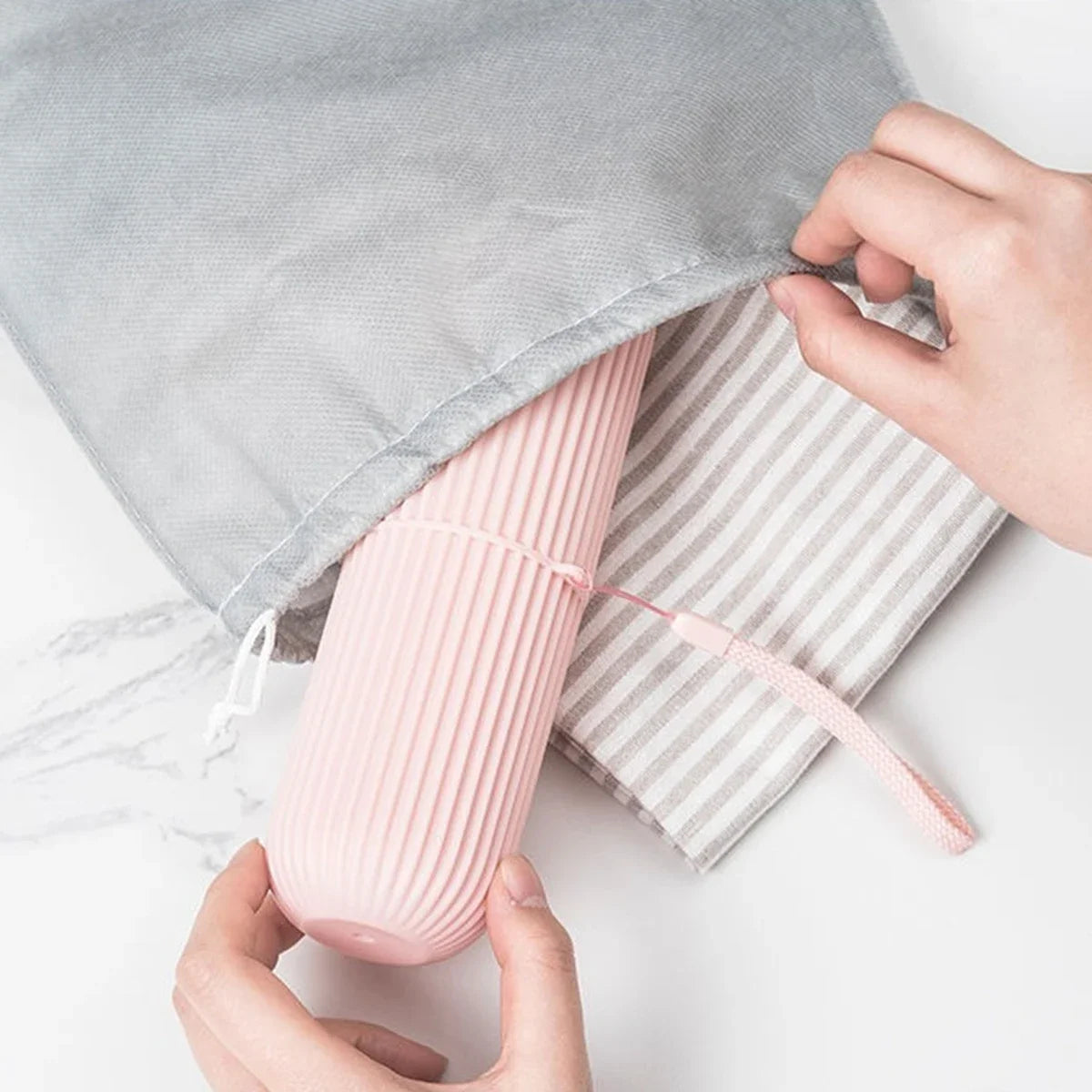 Portable Toothpaste - Toothbrush