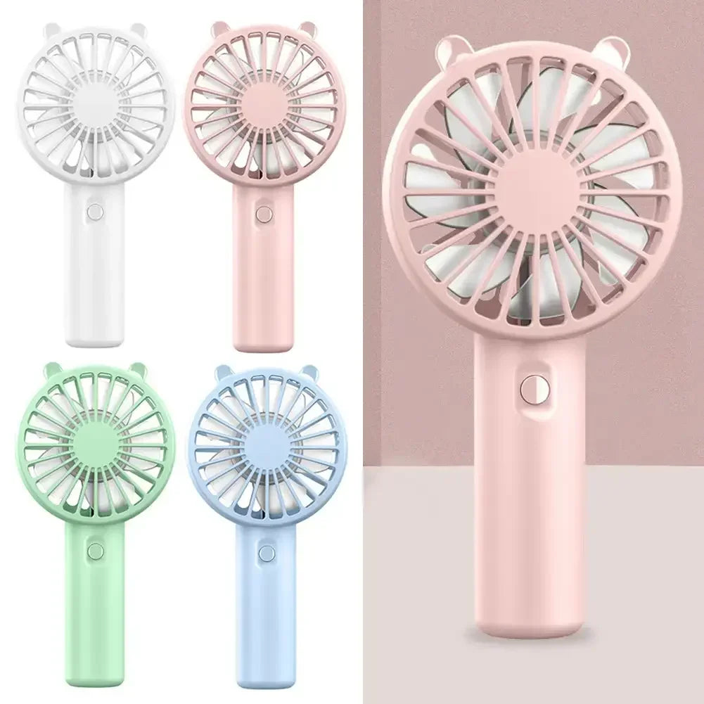 Portable Handheld Fan - USB Rechargeable